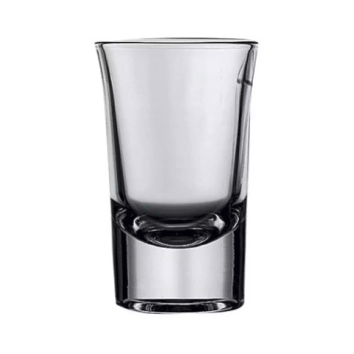 Mammoet Borrelglas Budgetline Bostonshot 3.5 cl - Transparant 6 stuks