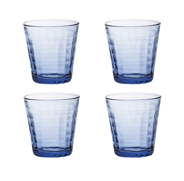 Duralex Waterglas Prisme 22 cl Blauw 4 stuks