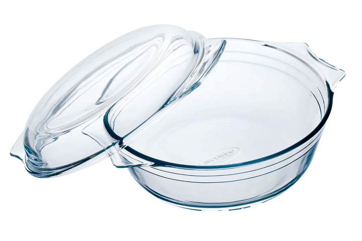 Arcuisine Auflaufform mit Deckel 27 x 23 x 11 cm 3 l 