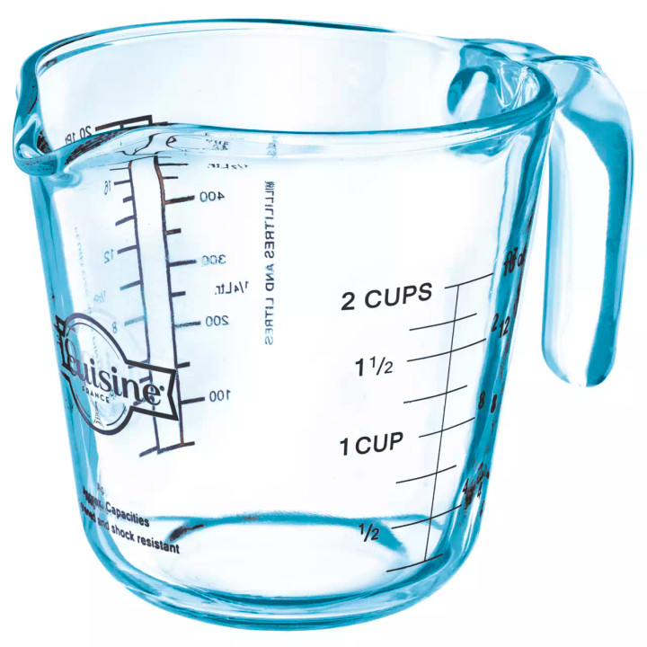 O.cuisine Maatbeker 50 cl Borosilicaat 1 stuk