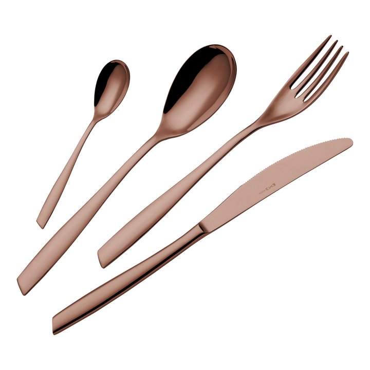 Eme Bestekset Eleven 18/10 16-delig Bruin 4-persoons