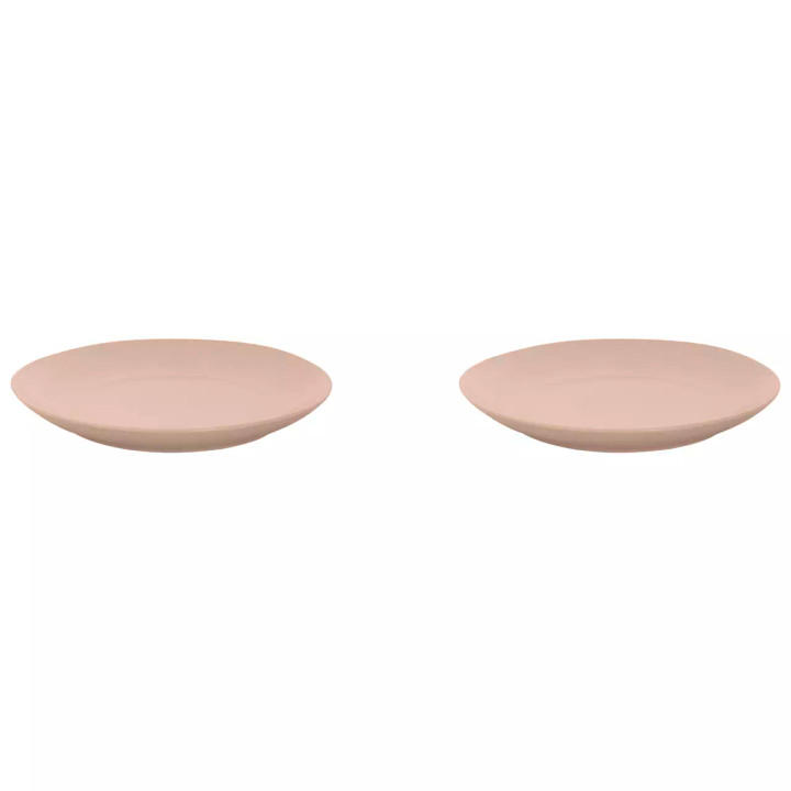 Mammoet Bord Spirit 21.5 cm Wit Stoneware 2 stuks