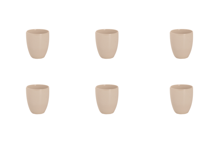 Mammoet Beker Spirit 30 cl Wit Stoneware 6 stuks