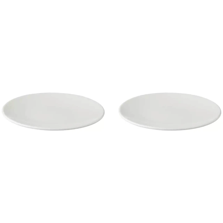 Palmer Bord coupe White Delight 16 cm Wit Porselein 2 stuks