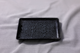 Maastricht Porselein Plate Tahiti 23 x 17 cm Black Porcelain 2 pcs.