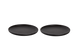 Maastricht Porselein Plate Universe 19 cm Black Porcelain 2 pcs.