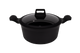 Mammoet  Vesuvio Kasserolle 28 cm 7 l Schwarz Aluminium