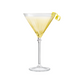 Royal Leerdam Martini Glass Bonheur Cocktails 25 cl 6 pieces