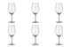 Royal Leerdam  Esprit Weinglas 53 cl - Transparent 6 Stück