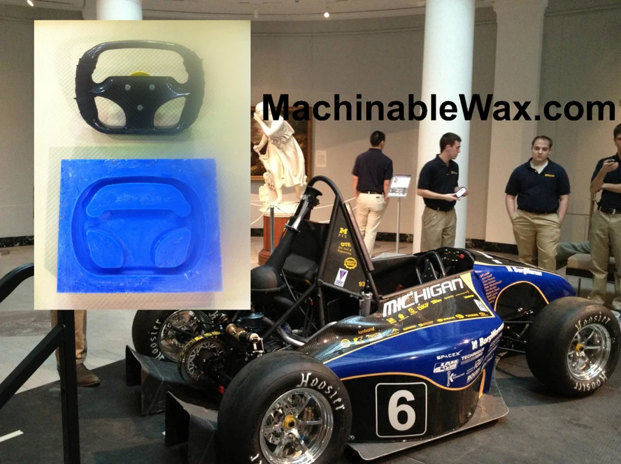Using Machinable Wax to Create Precision Carbon Fiber Molds