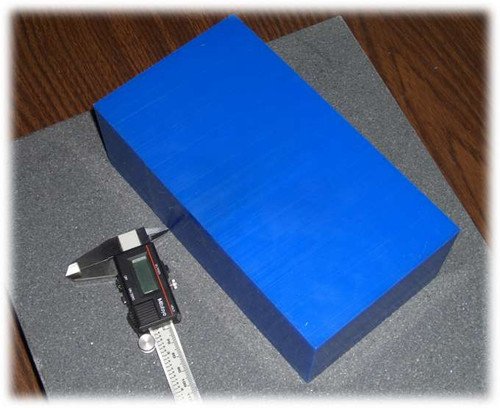 Machinable Wax Blocks 4" (102mm) Thick