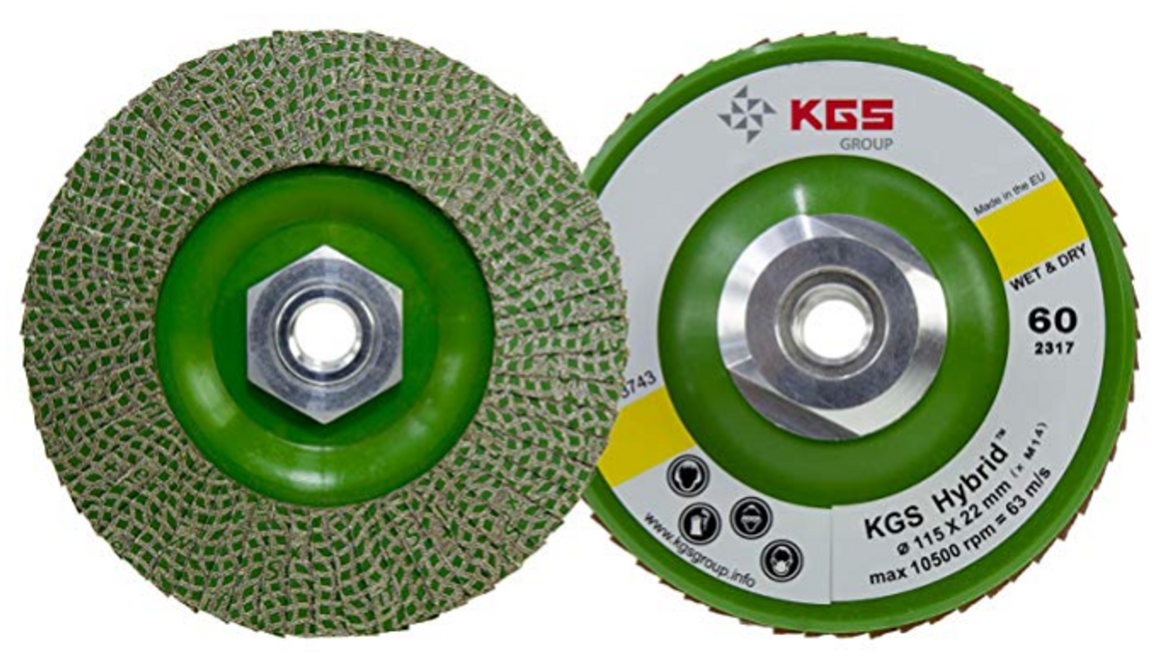 Diamond Flap Sanding Disc, 60 Grit - Mass Flow Sourcing, LLC