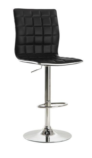 Brown - Adjustable Height Office Chair With Padded Arm Brown And Black -  881184 at Altman's Billiards and Barstools!