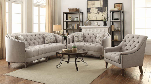 Beige living shop room set