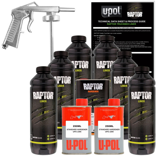 RAPTOR® Liner KIT 6LT (BLACK) - Liner Coatings