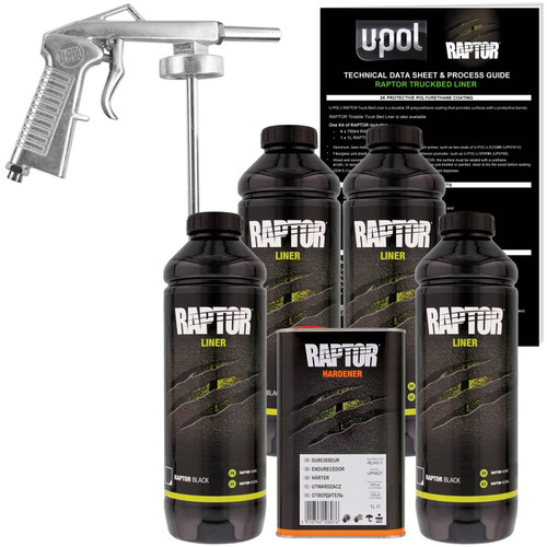 RAPTOR® Liner KIT 4LT Mix & Match (1 Free Gun In Each Kit)