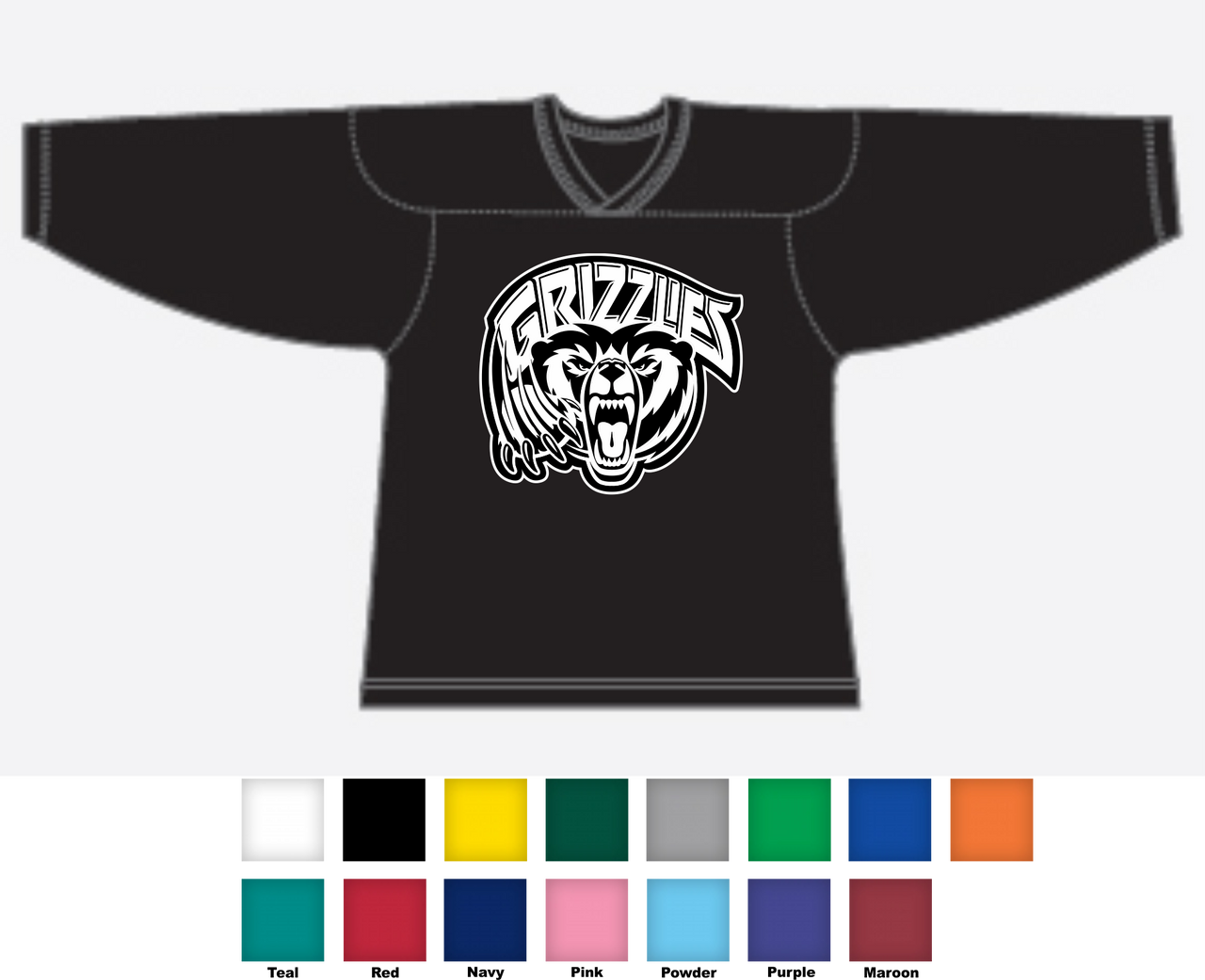 Grizzlies practice jersey