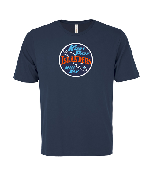 Kerry Park Islanders  - Short Sleeve T-Shirt-Navy-Youth Sizes-Circle Mill Bay Logo