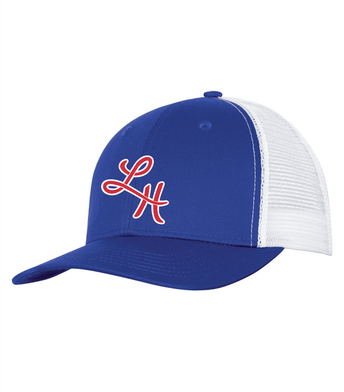 Lakehill Fastball - Mesh Back / Snapback - One Size -  Royal/White