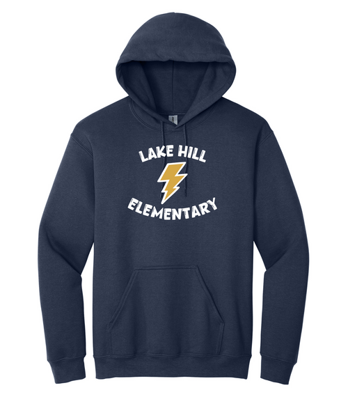 Lakehill Elementary School - Grad2026 Hoodie - Youth & Adult - Navy - Front & Back Print