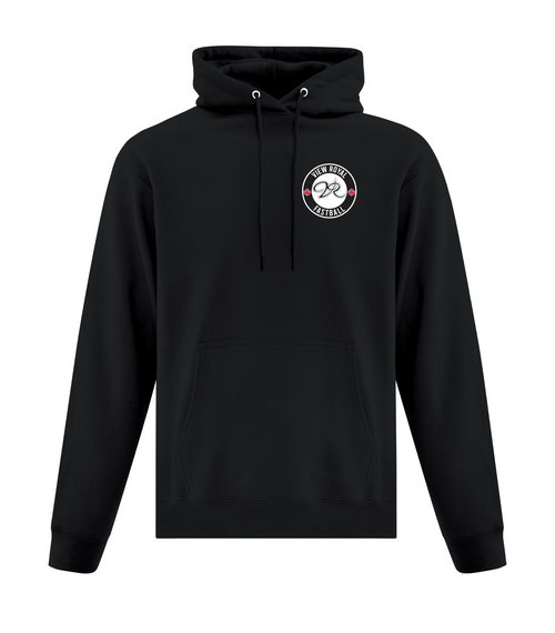 View Royal Fastball - Fleece Hoodie - Black - Youth & Adult - Embroidered Left Chest Logo