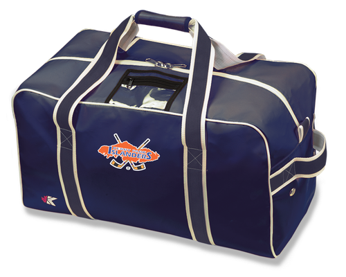 Kerry Park - PVC Coaches Bag - Navy/White - 24"x12"x14"