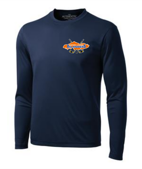 Kerry Park Islanders - Long Sleeve Dry Fit Shirt-Youth & Adult-LC Logo