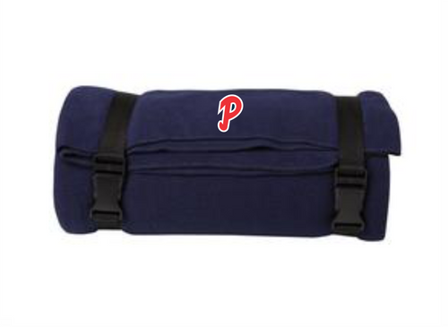Peninsula Fastball - Fleece Blanket - Navy