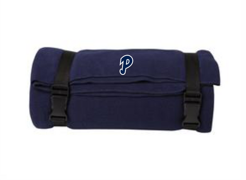 Peninsula Baseball - Fleece Blanket - Navy