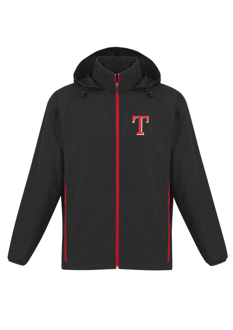 Triangle - Biz Collection Breeze Jacket - Adults - Black/Red