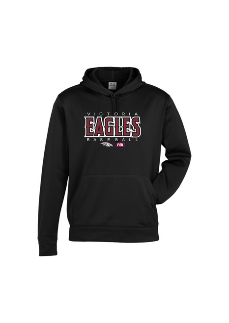 Victoria Eagles Baseball - Biz Hoodie - Youth & Adult - Black