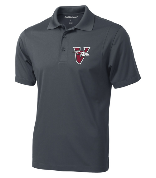 Victoria Eagles Baseball - Coal Harbour Polo Shirts - Adult - Embroidered - Iron Grey