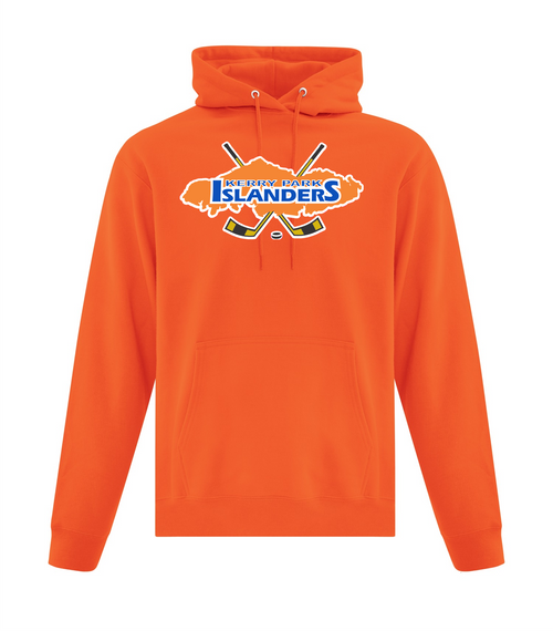 Kerry Park Islanders - Fleece Hoodie - Youth & Adult - Orange-FF Kerry Park Islanders  Logo