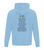Langford U15A Provincials - Light Blue Fleece Hoodie - Front & Back Print - Team Orders Only