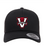 Victoria Admirals - Snapback Trucker Hat - Black/Black - Embroidered 3 Color V Logo