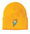 Lakehill Elementary School - Folded Toque - Gold - Embroidered Rainbow Lightning Bolt