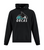 Oak Bay Orcas Swim Club - Fleece Hoodie - Black - Full Front & Back Print
