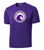 Greater Victoria Ringette - S/S Dryfit -Full Front Print- Youth & Adult -  Purple
