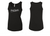 Central Saanich Little League - Ladies Euro Spun Tank Top-Black-Script-Black/White