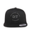 Dovanne Training - 5 Panel Flatbrim Hat - Black/Black - Embroidered Logo
