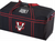Victoria Admirals - Polyester Senior Bag - Black/Red - 36"x17"x17"