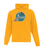 Vic West Elementary School - Fleece Hoodie - Youth & Adult - Gold - Full Front Print