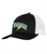 South Island Thunder - Hat - Mesh Back - Snap Back - Black/White