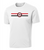 Victoria Admirals - Short Sleeve Dry Fit Shirt - Youth & Adult - White- Circle & Stripes Logo