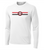 Victoria Admirals - Long Sleeve Dry Fit Shirt - Youth & Adult - White- Circle & Stripes Logo