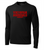 Victoria Admirals - Long Sleeve Dry Fit Shirt - Youth & Adult - Black - Red Distressed Logo