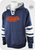 Kerry Park - Fleece Retro Hockey Hoodie - Adults - Navy/White - Distressed Logo
