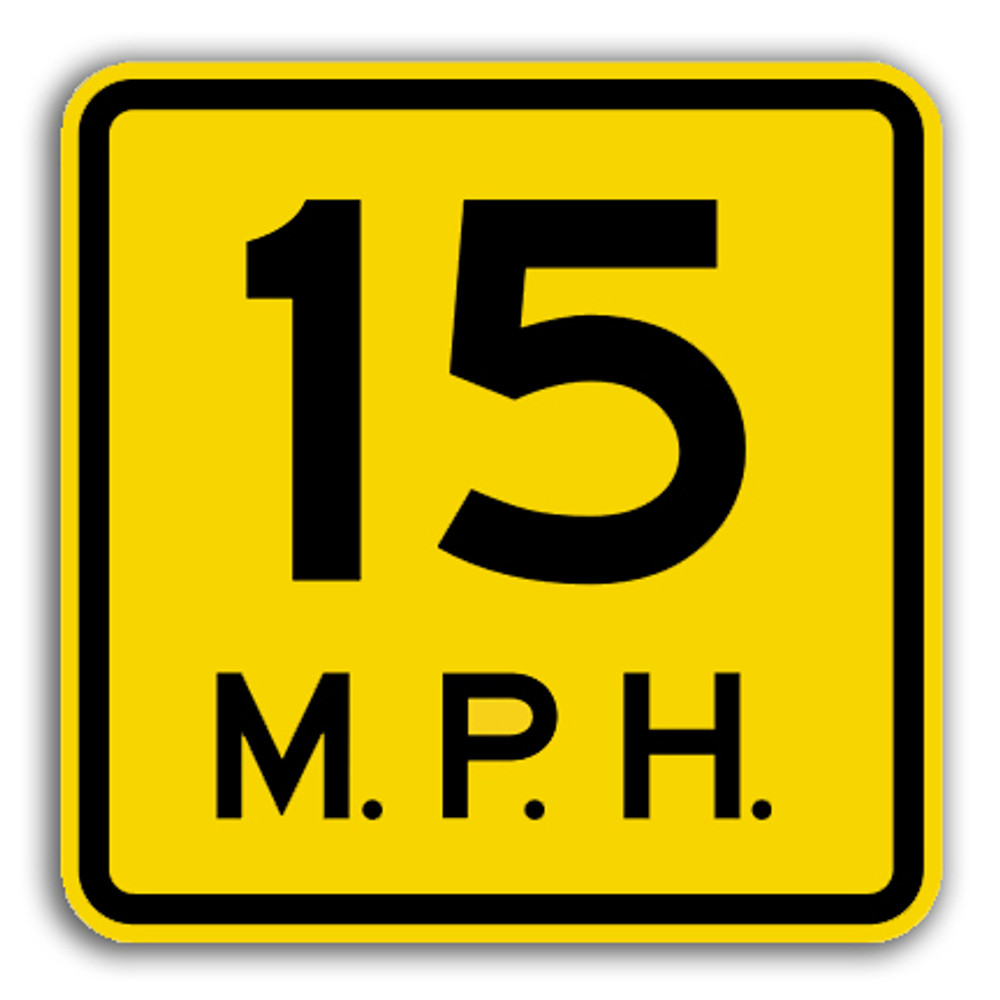 speed limit sign