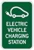 Electric Vehicle Charging Station Sign