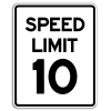 R2-1 Speed Limit Sign